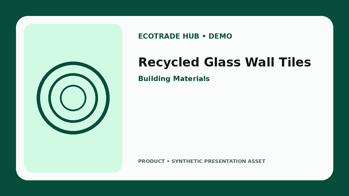 Recycled Glass Wall Tiles