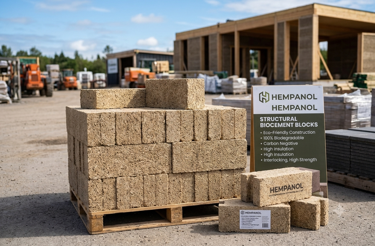 Stuructural Biocement blocks